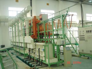 Automatic single arm electroplating line